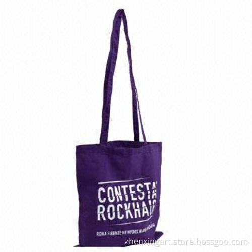 Cotton Bag with Long Handle